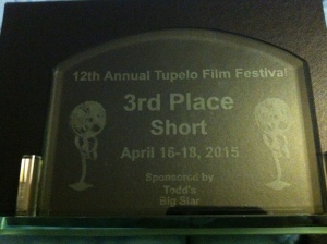 Award from Tupelo Film Festival